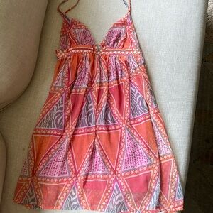 Cute printed spaghetti strap style sundress